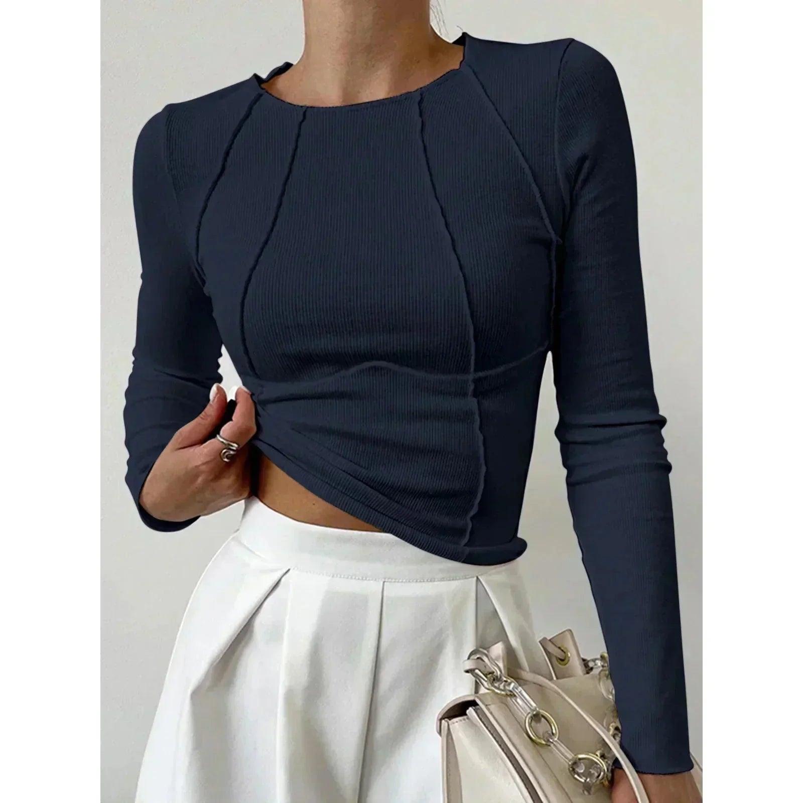 Zaya | Elegante Longsleeve Top