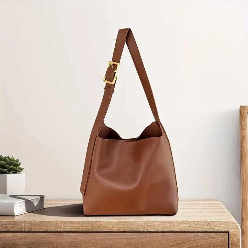 Laluna® |  Elegante Leren Schoudertas