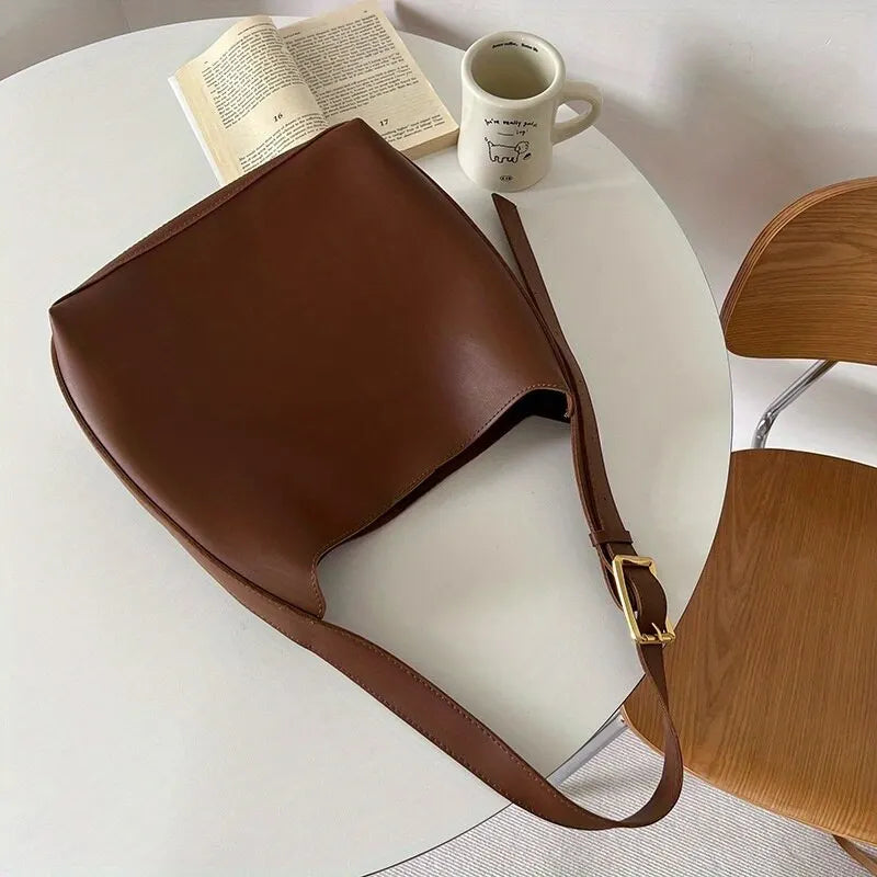 Laluna® |  Elegante Leren Schoudertas