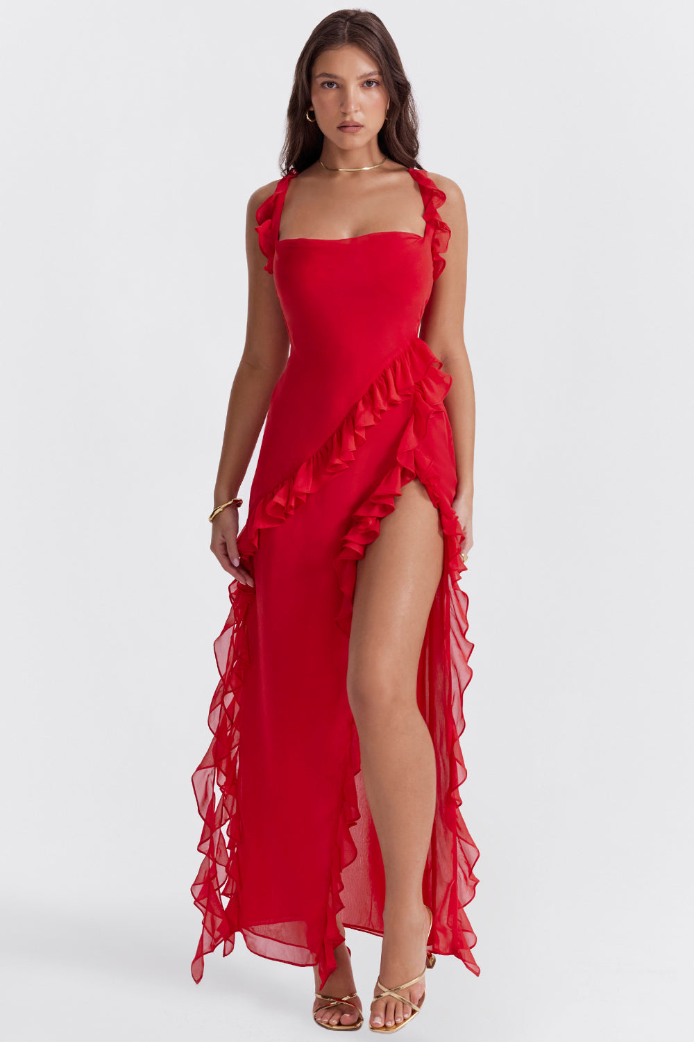 Laluna® | Stralende Jurk met Ruffles