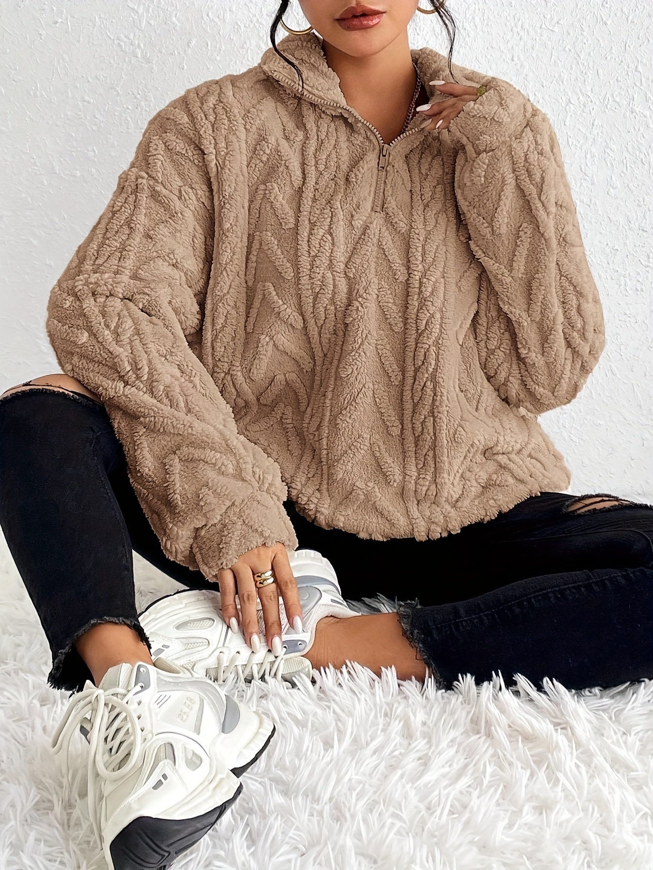 Laluna® | Elegante Fleece Trui