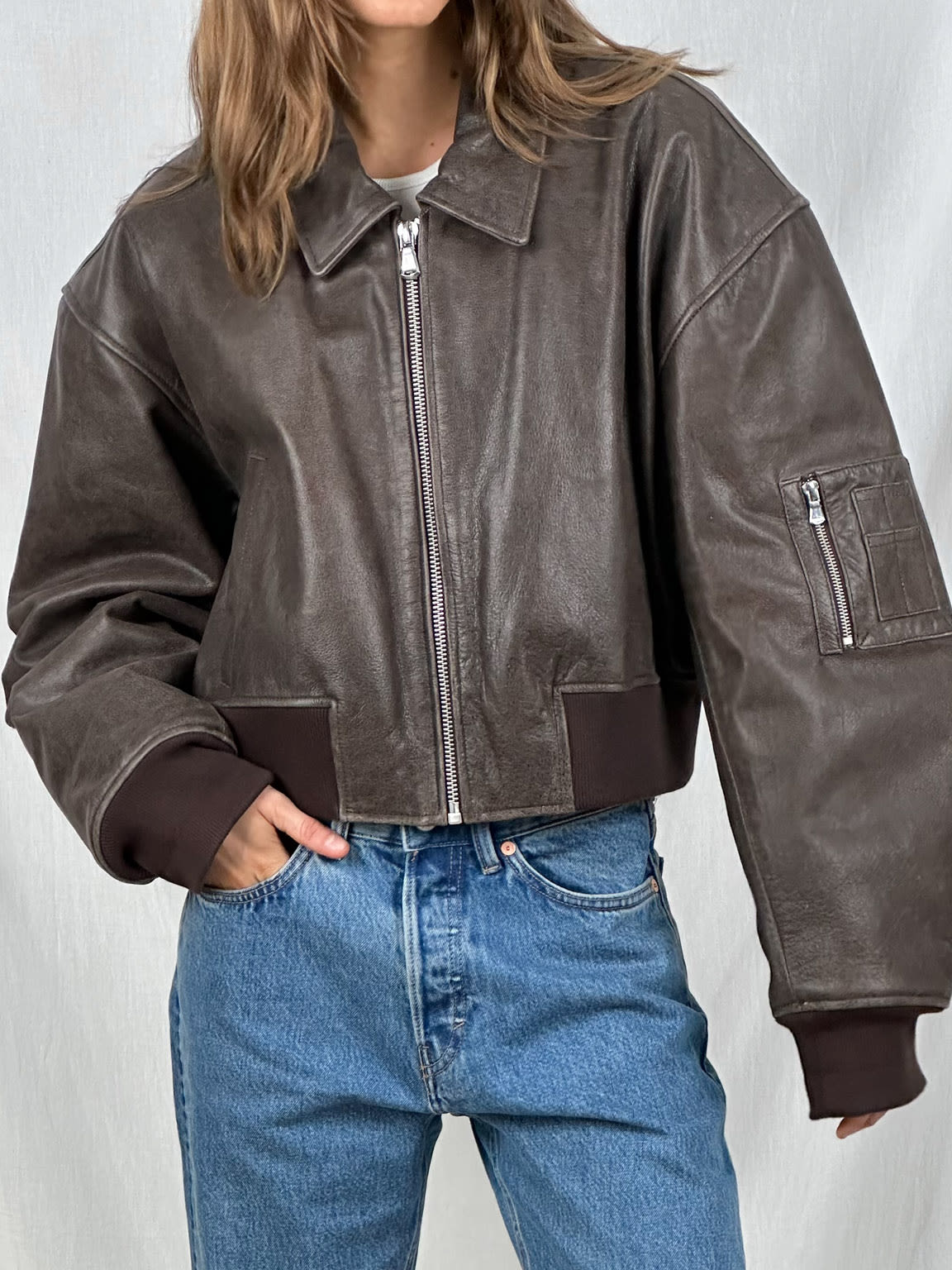 Laluna® | Cropped Bomber
