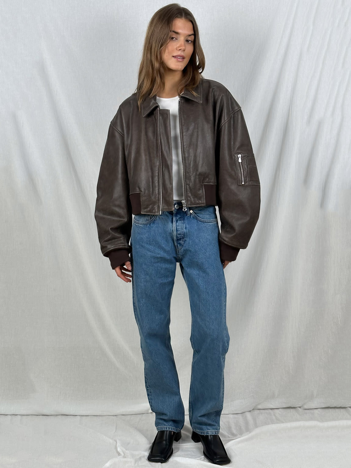 Laluna® | Cropped Bomber