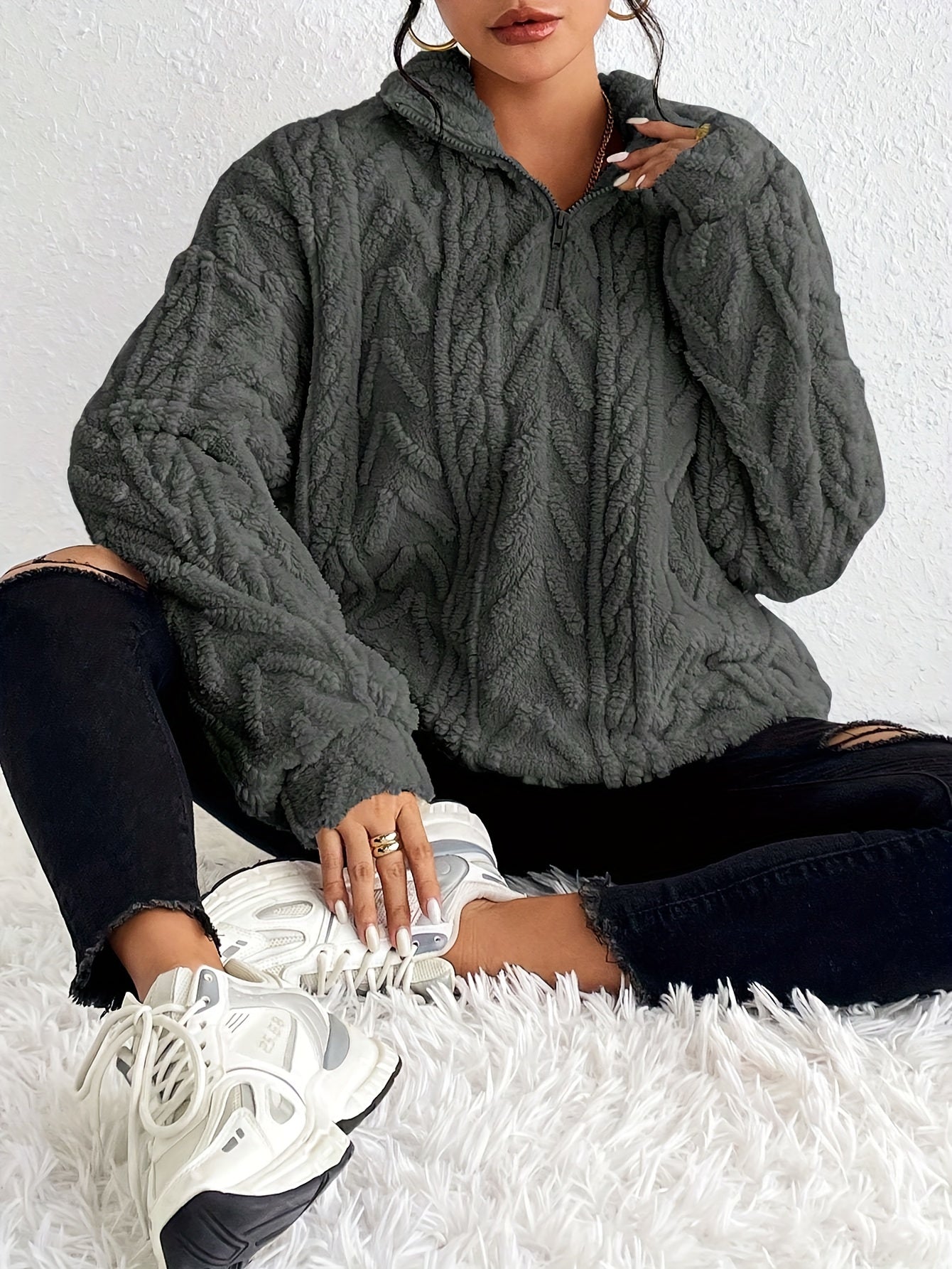 Laluna® | Elegante Fleece Trui