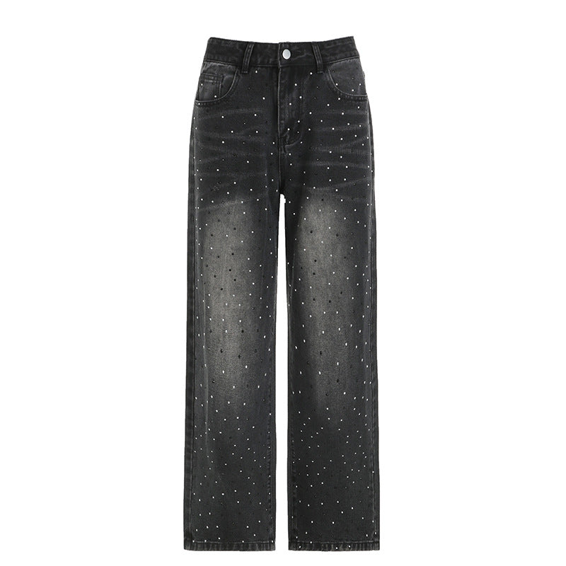 Laluna® | Glitter Spijkerbroek
